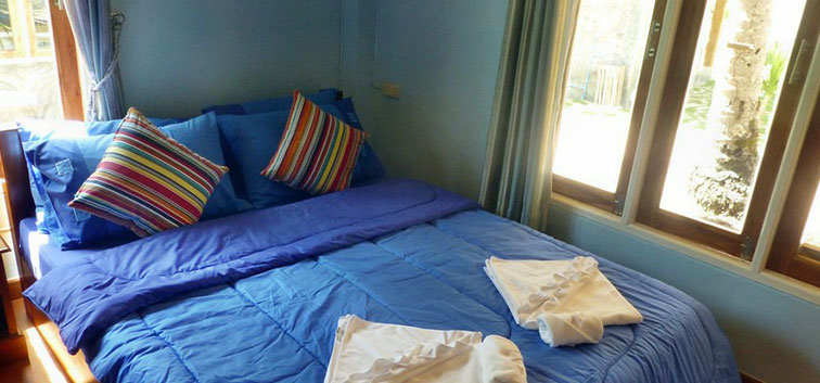 Coconut Garden Family bungalows with windows on both sides